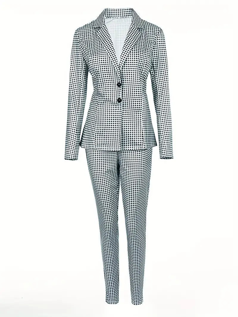 Elegantná súprava saka a nohavíc pre dámy - Rivoka