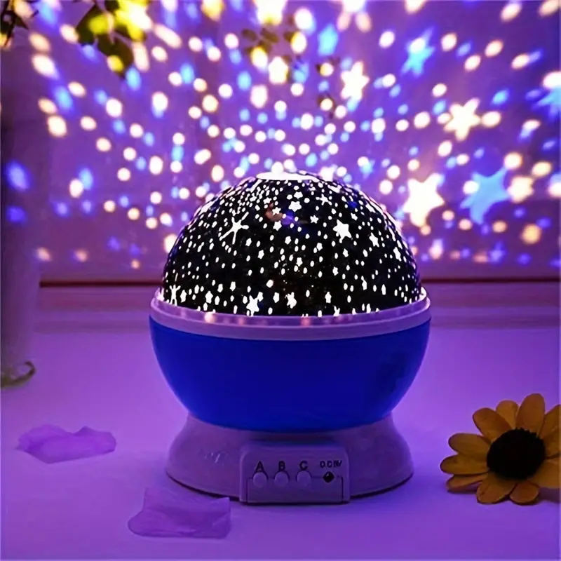 Projektor hviezd Nočná lampa - Luna
