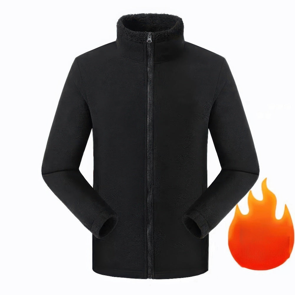 Pánska zimná bunda s flísovou podšívkou - pohodlná a štýlová