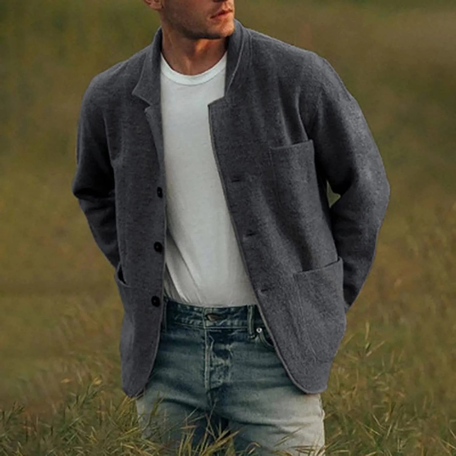Devako Pearson – Blazer décontracté élégant pour hommes avec un look moderne et stylé