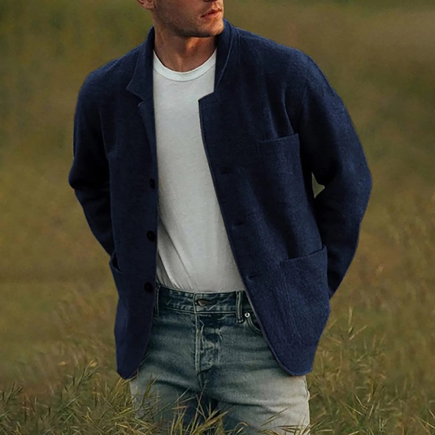 Devako Pearson – Blazer décontracté élégant pour hommes avec un look moderne et stylé