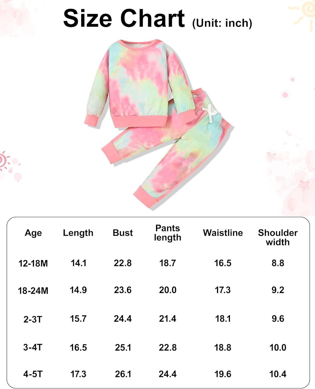 Teplý detský sveter set pre dievčatá