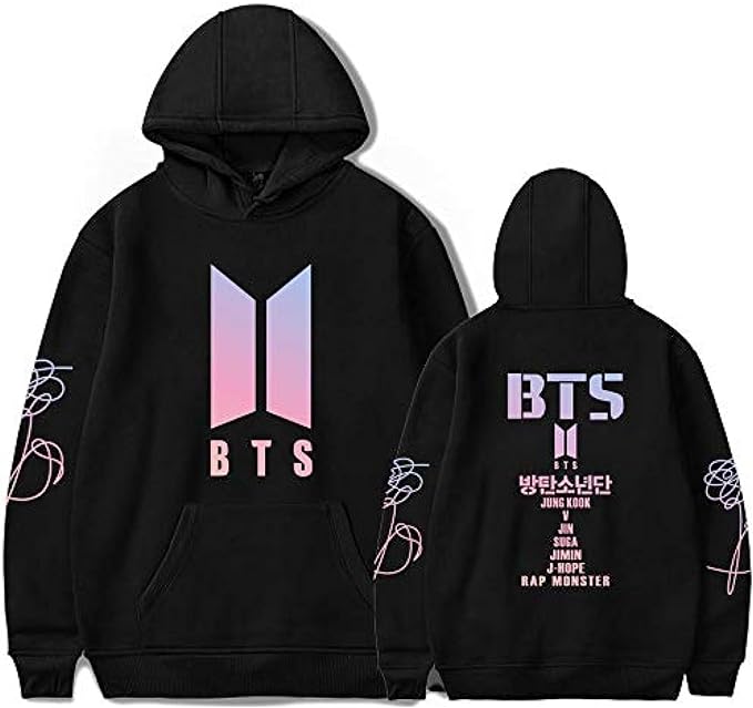 Devako BTS Sweatshirt mit Kapuze Casual Hoodie Cosplay Jas Top