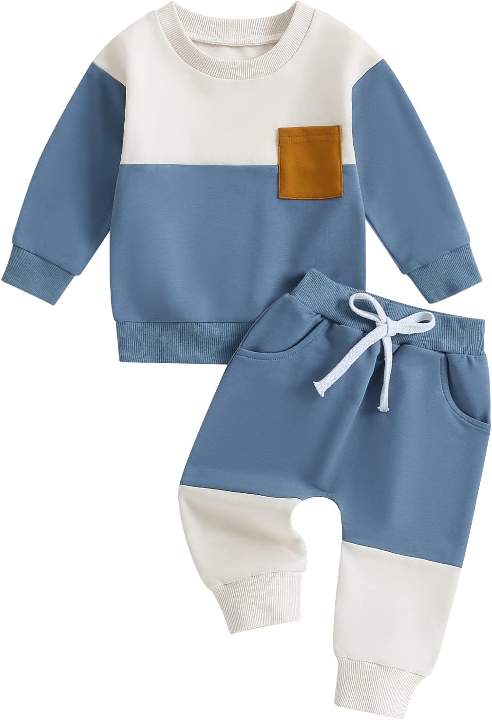 Baby Jogger Set Invernale - Felpa e Pantaloni con Contrasto