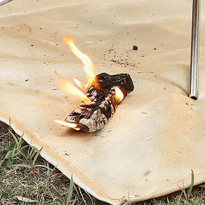 Ohnivzdorná podložka - ochrana pre BBQ a ohnisko - bezpečná a odolná
