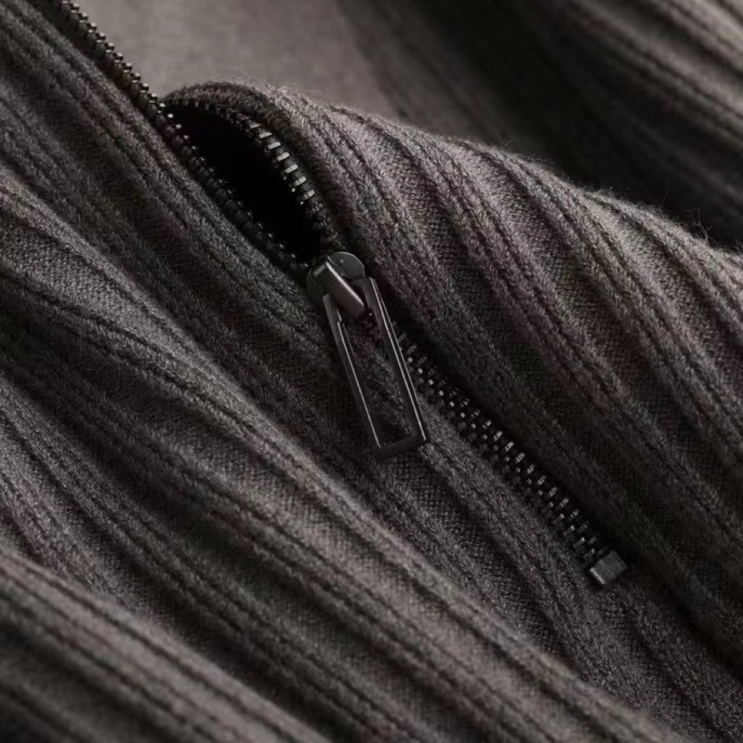 Eamon svetr na čtvrtý zip | Stylový a pohodlný nadčasový vzhled