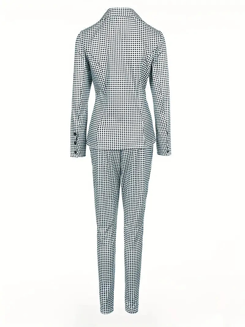 Elegantná súprava saka a nohavíc pre dámy - Rivoka