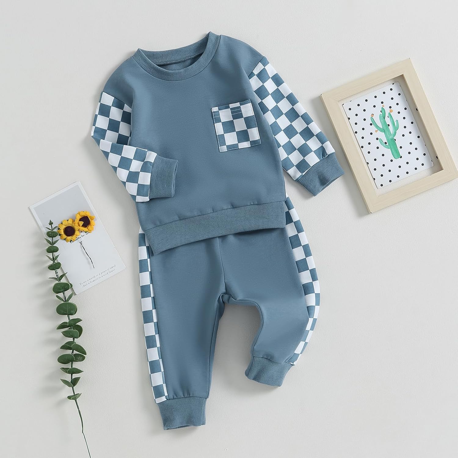 Baby Jogger Set Invernale - Felpa e Pantaloni con Contrasto