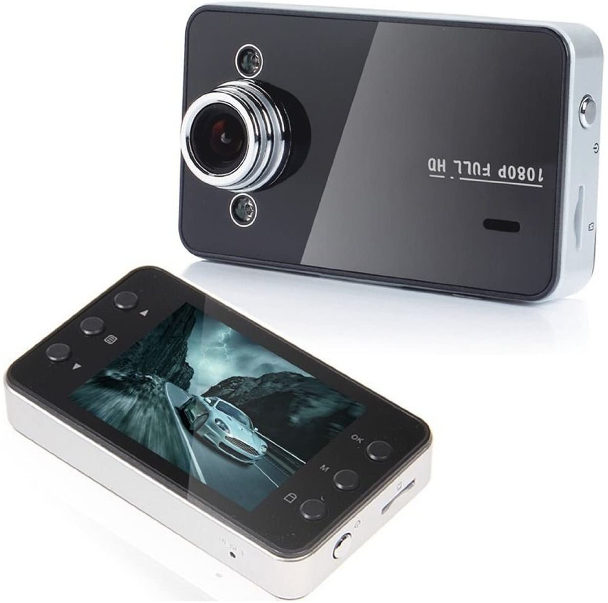 HD autokamera s nočným videním a detekciou pohybu – 1080P nahrávanie