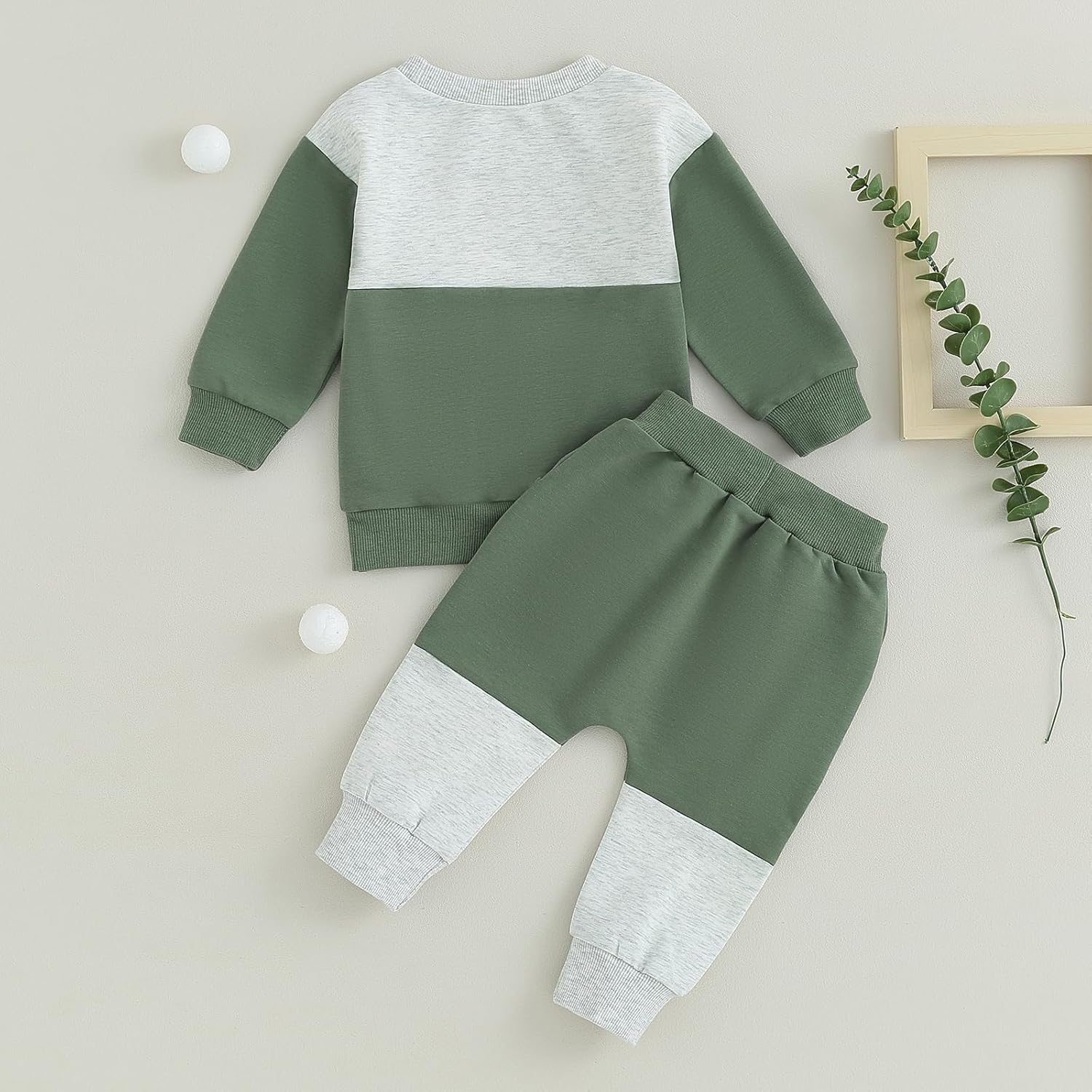 Baby Jogger Set Invernale - Felpa e Pantaloni con Contrasto
