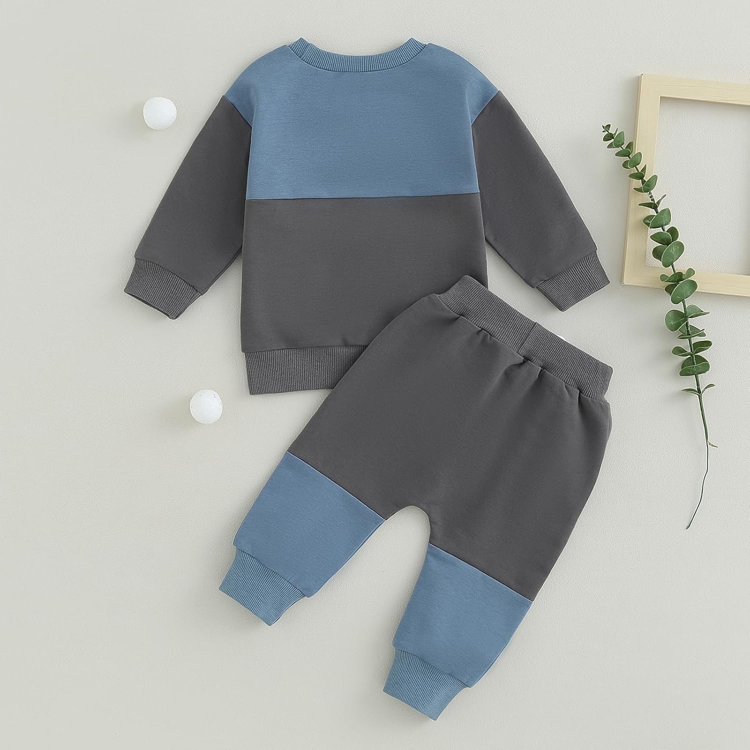 Baby Jogger Set Invernale - Felpa e Pantaloni con Contrasto