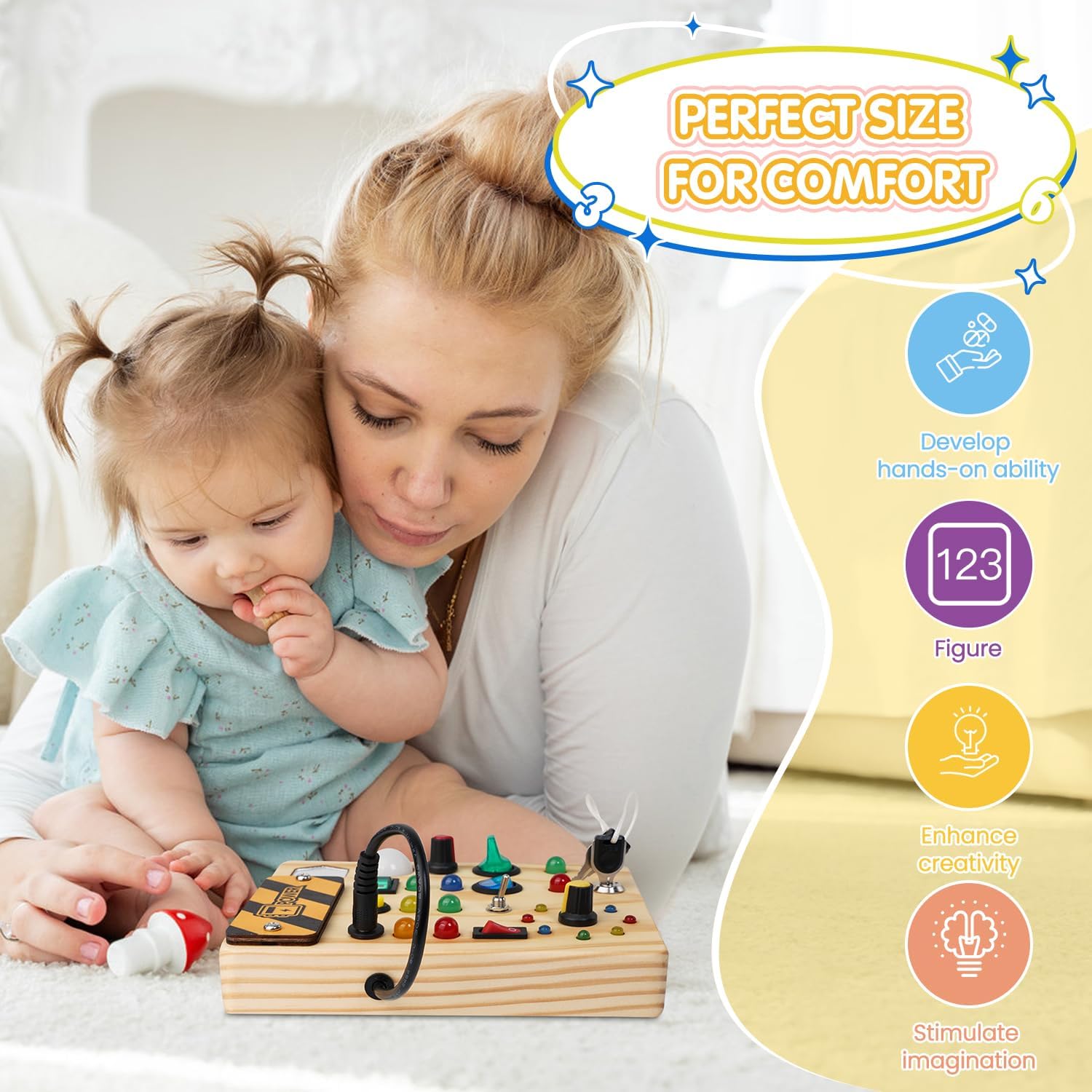 Devako SmartSenses - Aktivity na cestovanie s doskou pre deti Vzdelávacia hračka
