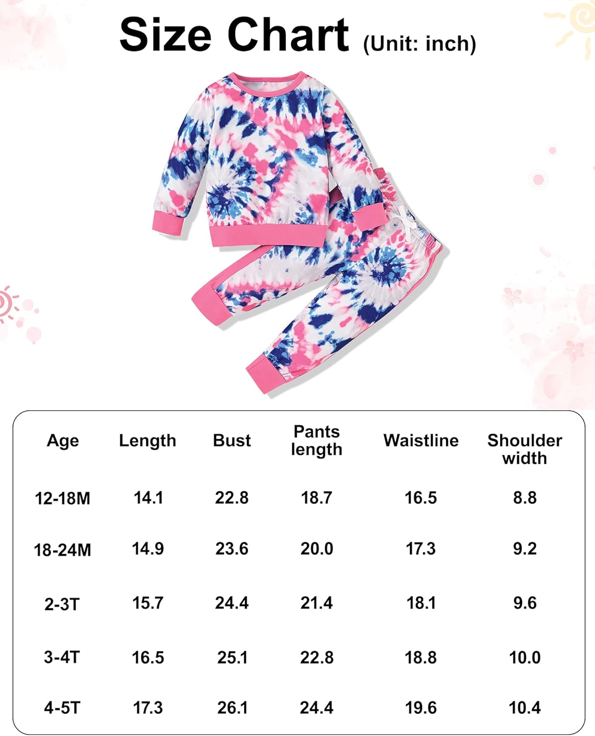 Teplý detský sveter set pre dievčatá