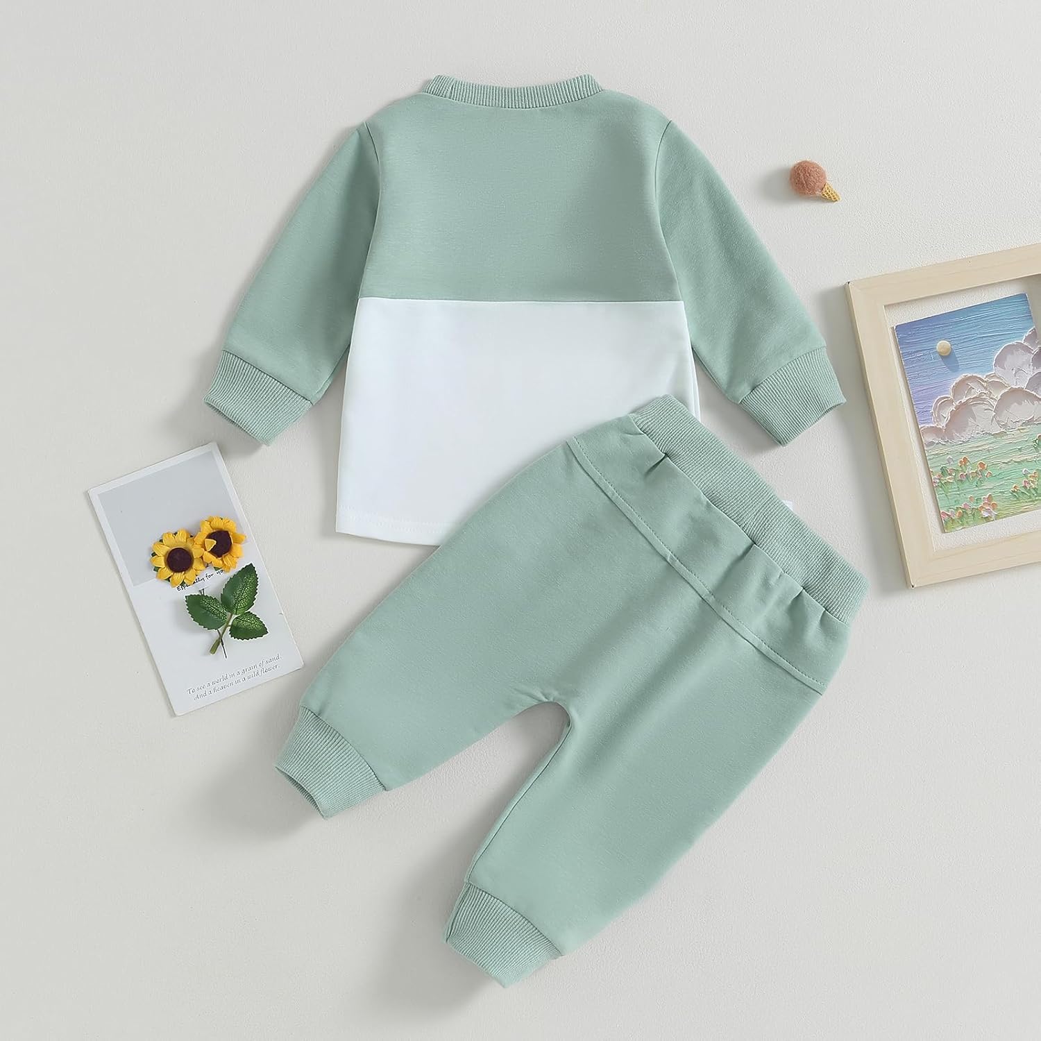 Baby Jogger Set Invernale - Felpa e Pantaloni con Contrasto