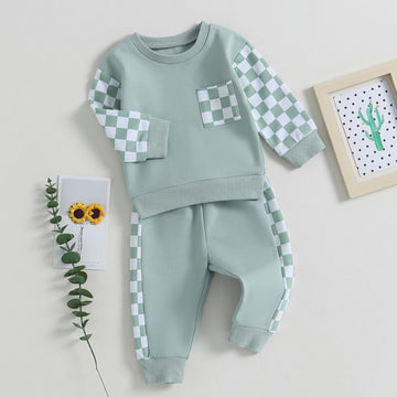 Baby Jogger Set Invernale - Felpa e Pantaloni con Contrasto