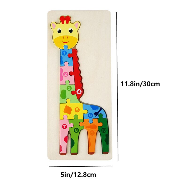 Tierpuzzle - učiť sa, objavovať a hrať sa