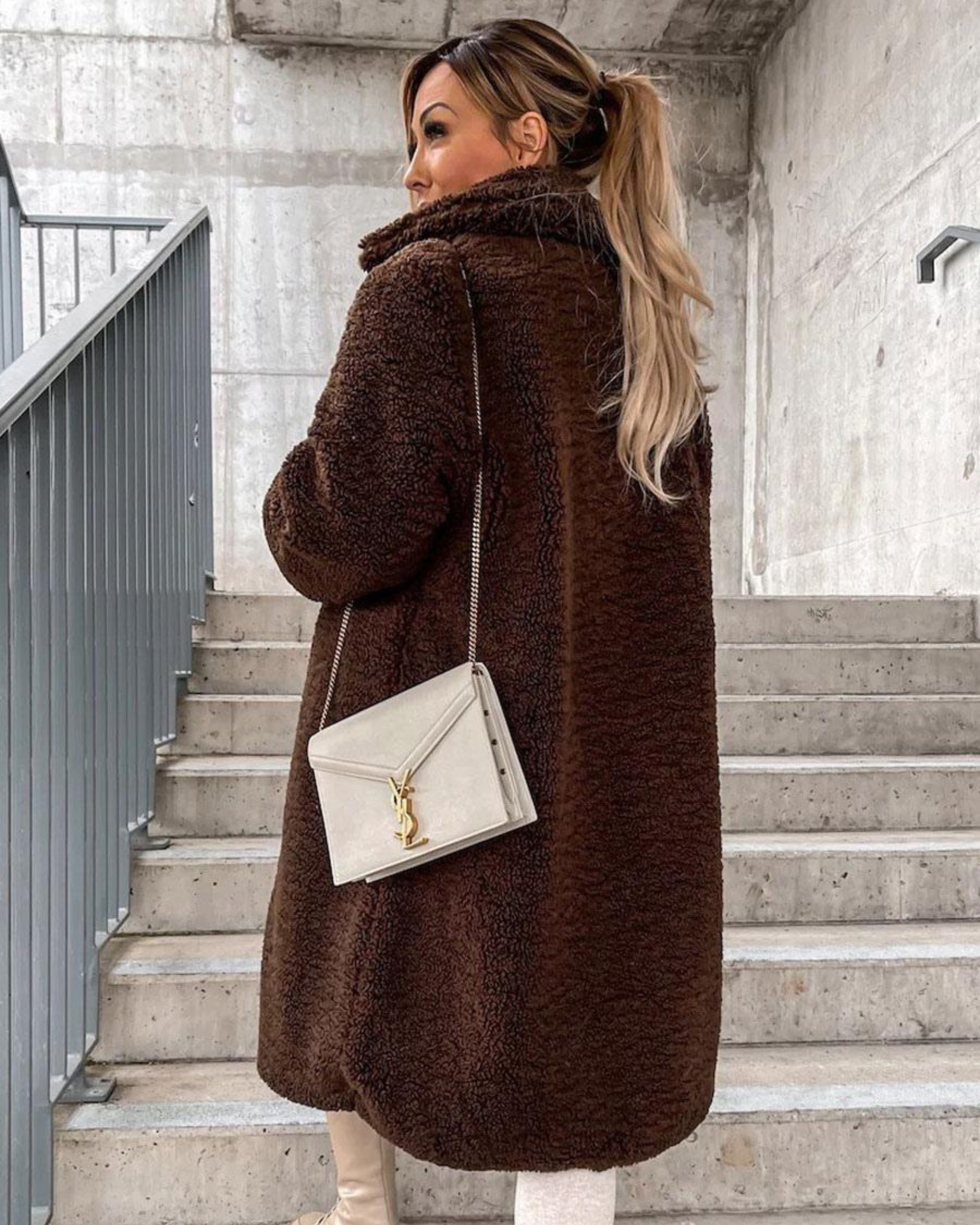 Devako Aroa | Supreme Weicher Teddy Mantel