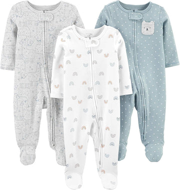 Set invernale per dormire e giocare per bambini, confezione da 3 pezzi