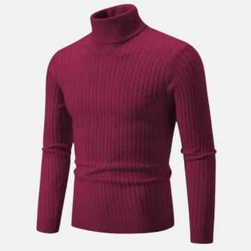 Elegante maglione dolcevita da uomo – Caldo e alla moda