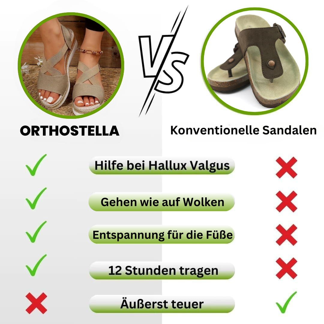 OrthoStella - ergonomické sandále na zmiernenie bolesti pre dámy