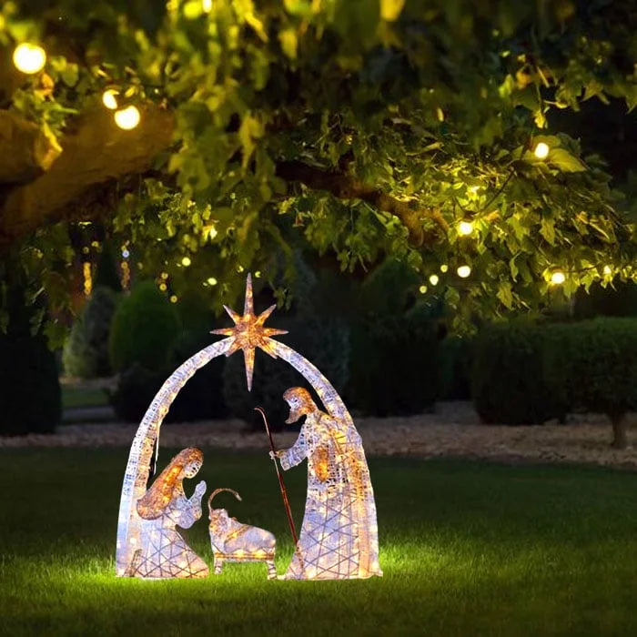 Teplobiela LED dekorácia do jasličiek - 70 svetiel | HeavenlyGlow