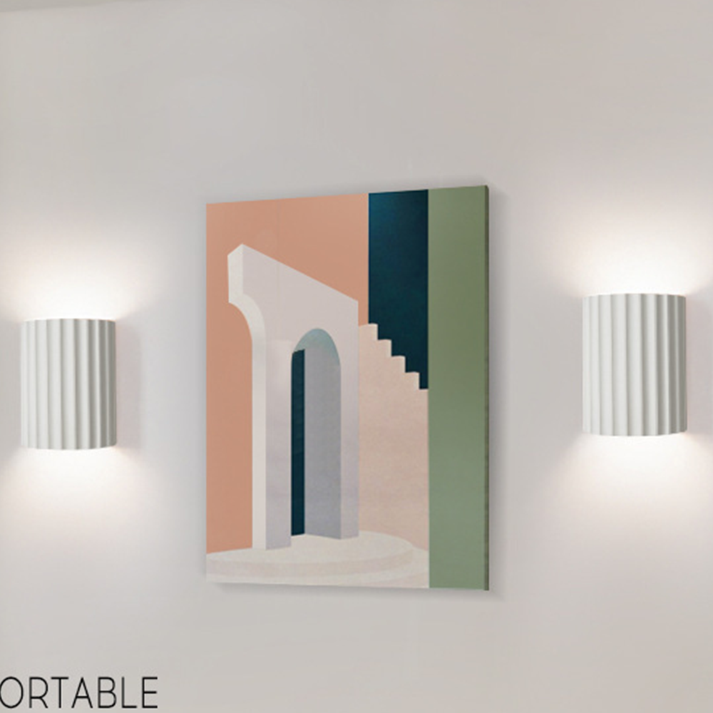 Luminara Curve - Polkruhové nástenné svietidlo