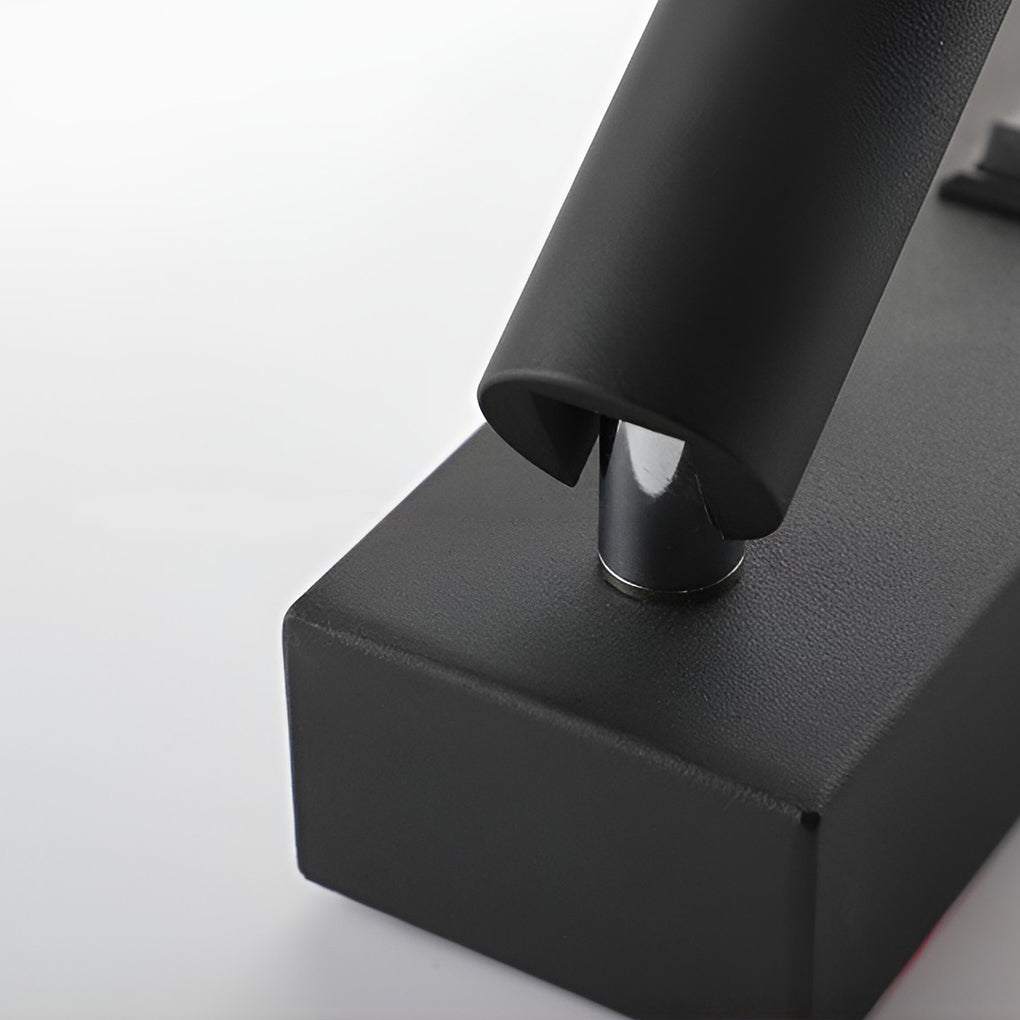 ArtiLicht - obdĺžnikové, nastaviteľné, moderné LED nástenné svietidlo s vypínačom a USB nabíjacím portom