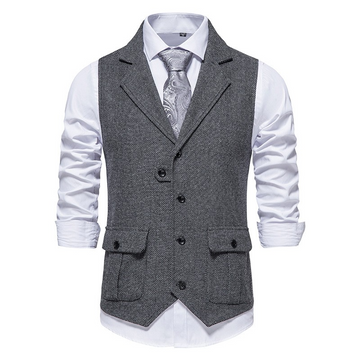 Herrevest Luca | Elegant look med praktiske detaljer