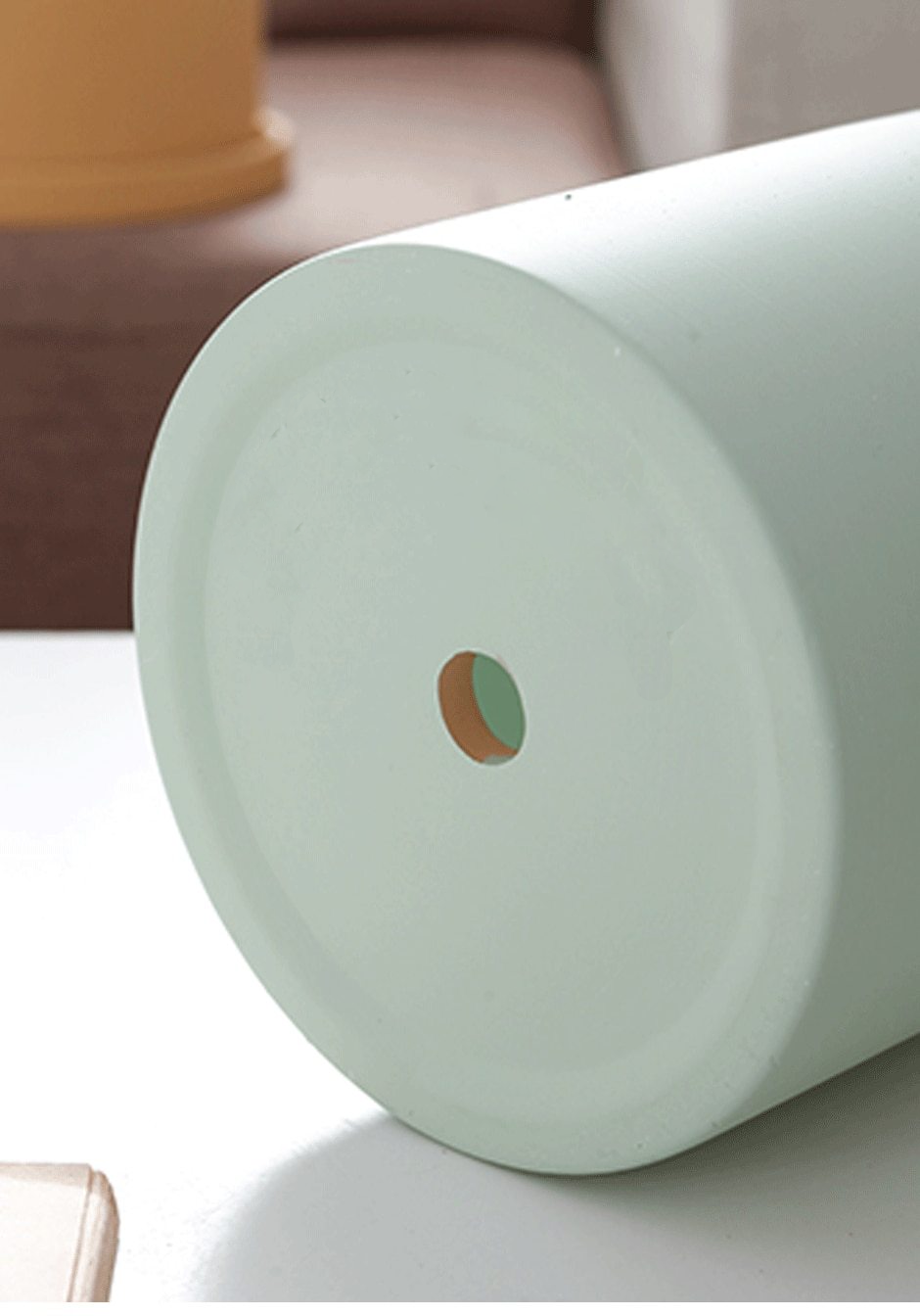 Floriva – keramická kvetináč s podmiskou, ručne maľovaný, farebný