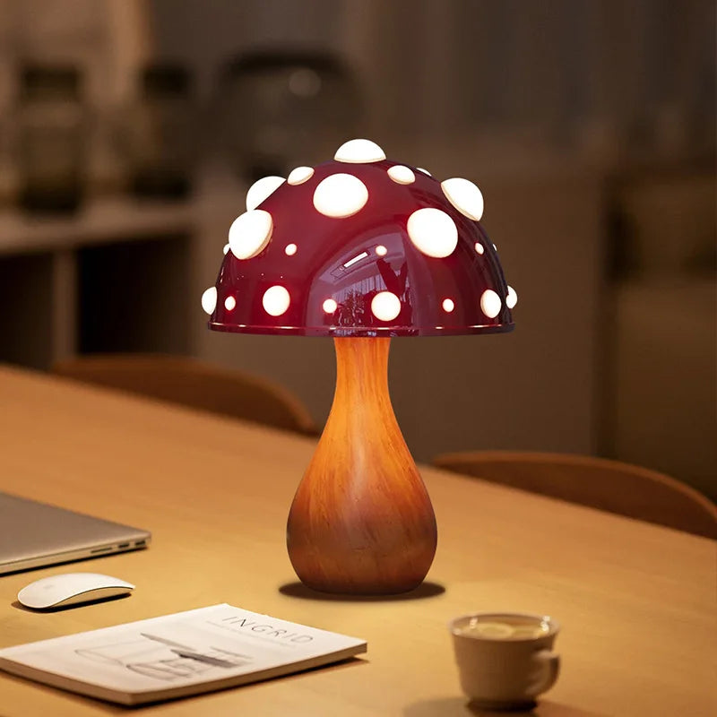 MysticShroom - Amanita hubová lampa
