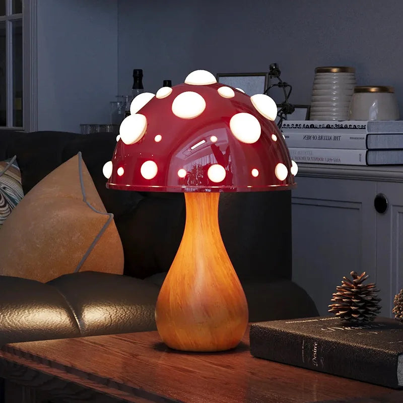 MysticShroom - Amanita hubová lampa