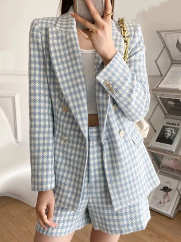 Stilvoller Tweed-Blazer für Frauen - Petra