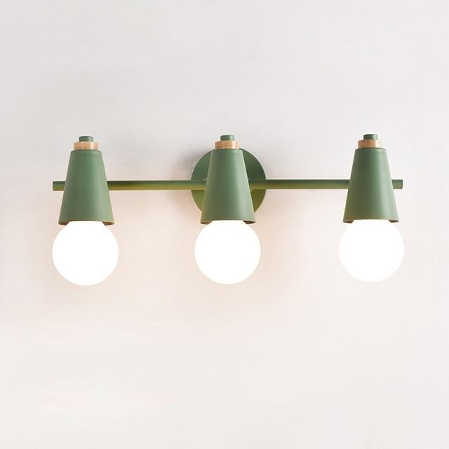 Lumora – Ari stolná lampa z kovu a dreva, 2- alebo 3-plameňová
