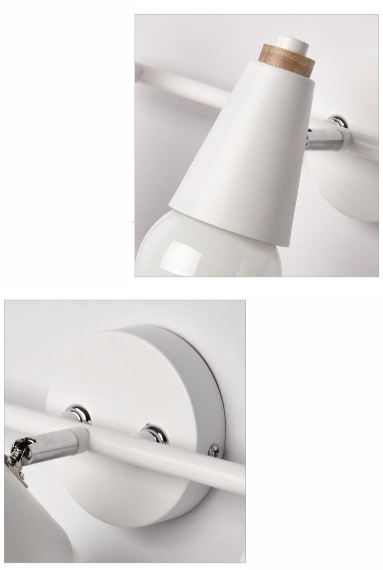 Lumora – Ari stolná lampa z kovu a dreva, 2- alebo 3-plameňová