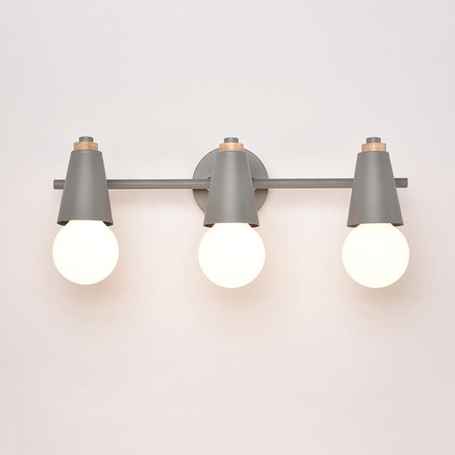 Lumora – Ari stolná lampa z kovu a dreva, 2- alebo 3-plameňová