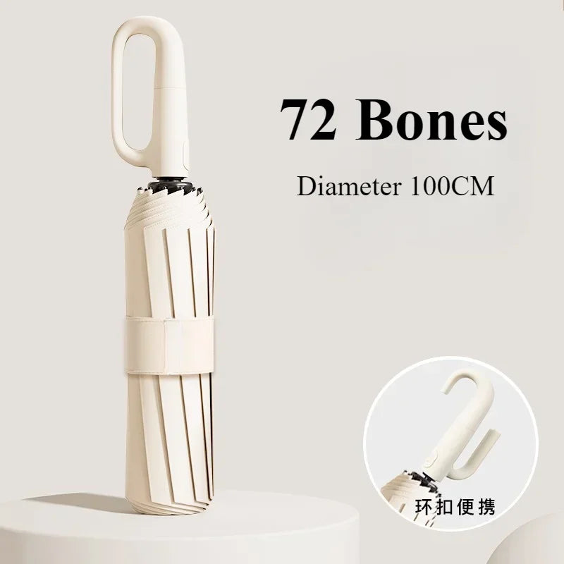 Automatický dáždnik s UV ochranou pre pánov a dámy, stabilný a prenosný, 105 cm / 125 cm