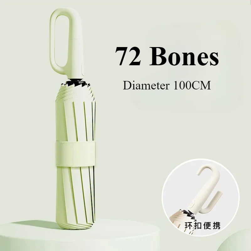 Automatický dáždnik s UV ochranou pre pánov a dámy, stabilný a prenosný, 105 cm / 125 cm