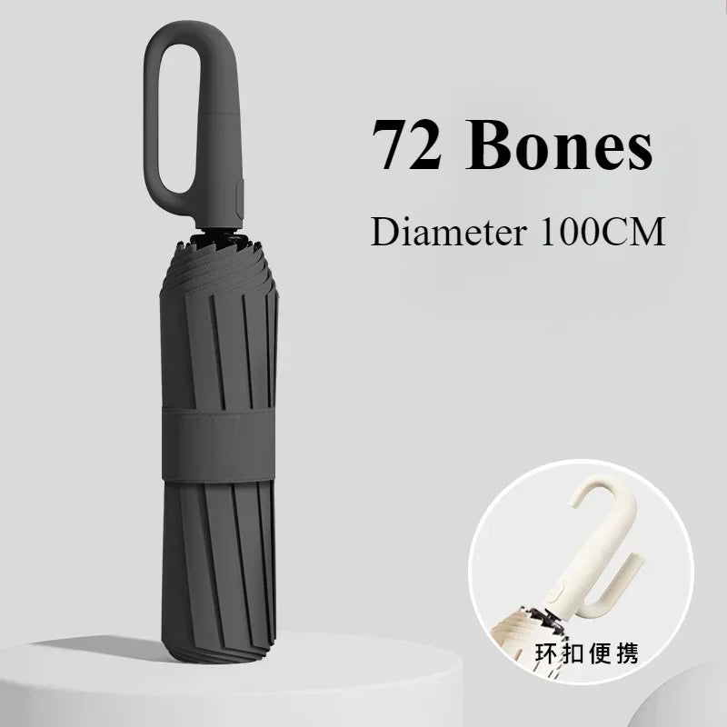 Automatický dáždnik s UV ochranou pre pánov a dámy, stabilný a prenosný, 105 cm / 125 cm