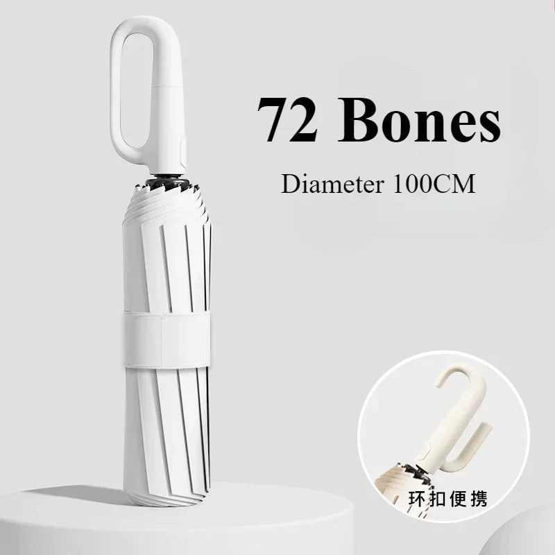 Automatický dáždnik s UV ochranou pre pánov a dámy, stabilný a prenosný, 105 cm / 125 cm