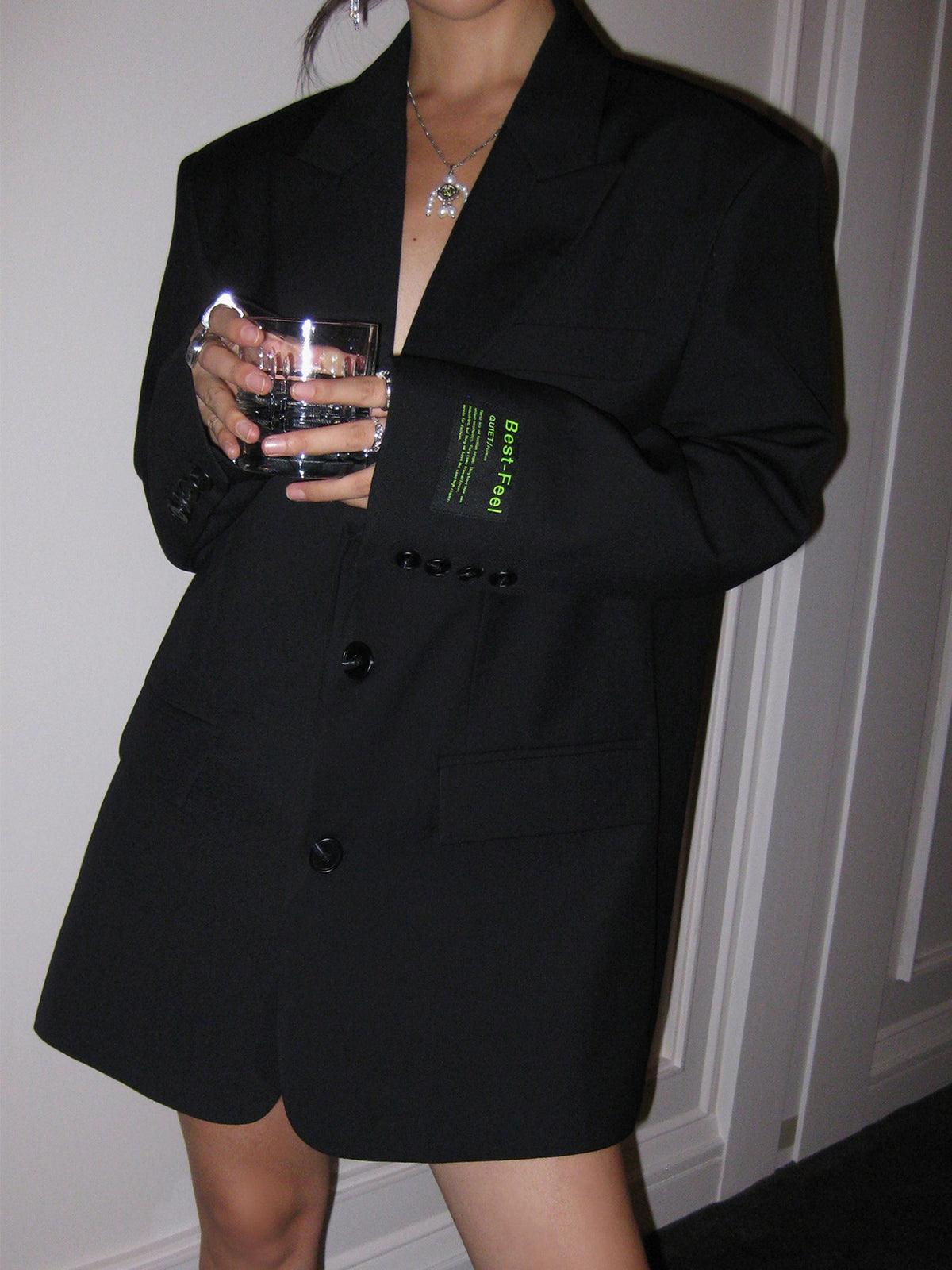 Sophia Blazer | Blazer classico taglia grande con rever e bottoni