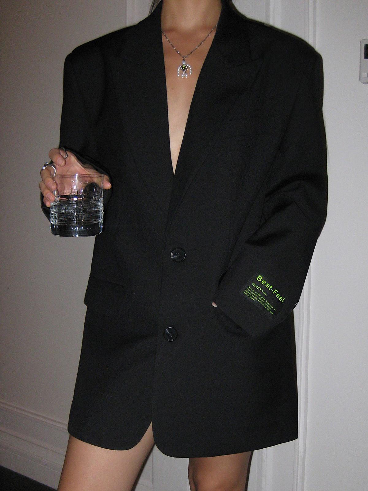 Sophia Blazer | Blazer classico taglia grande con rever e bottoni