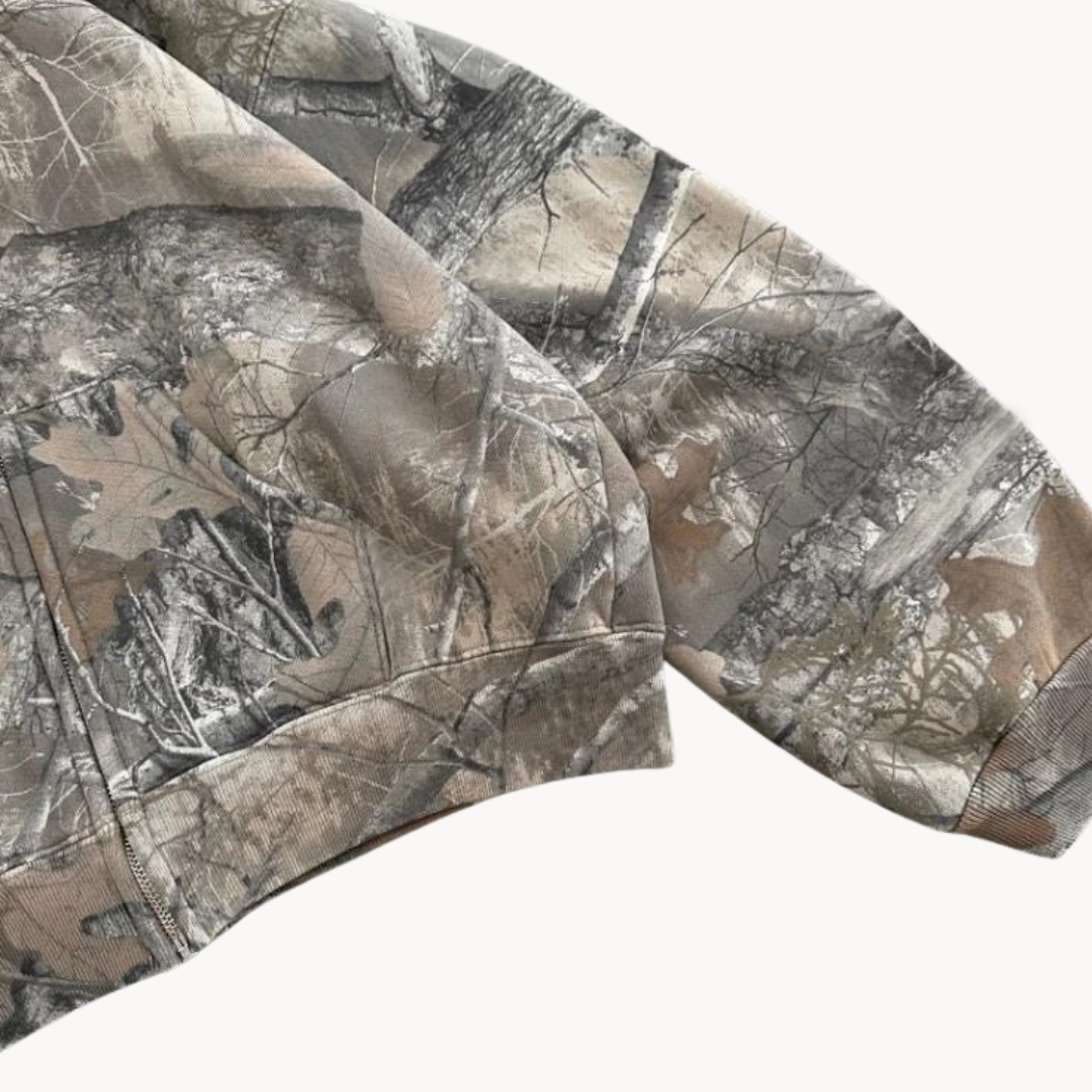 Gemütlicher Camo Hoodie | Komfort in Übergröße und stylischer Camo-Look