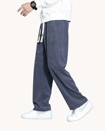 Pantaloni classici in velluto a coste - caldi, resistenti e casualmente comodi