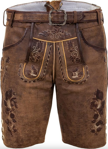 Devako Luca - Stilvolle traditionelle Lederhose für Männer mit authentischem Design