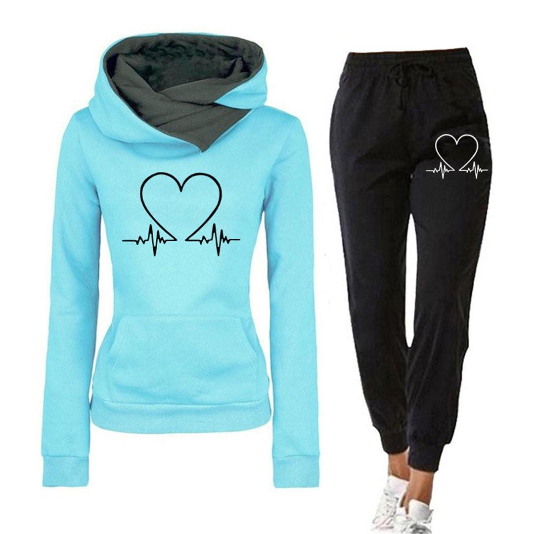 Ensemble de jogging Heartbeat pour femmes - Confort et style pour tous les jours