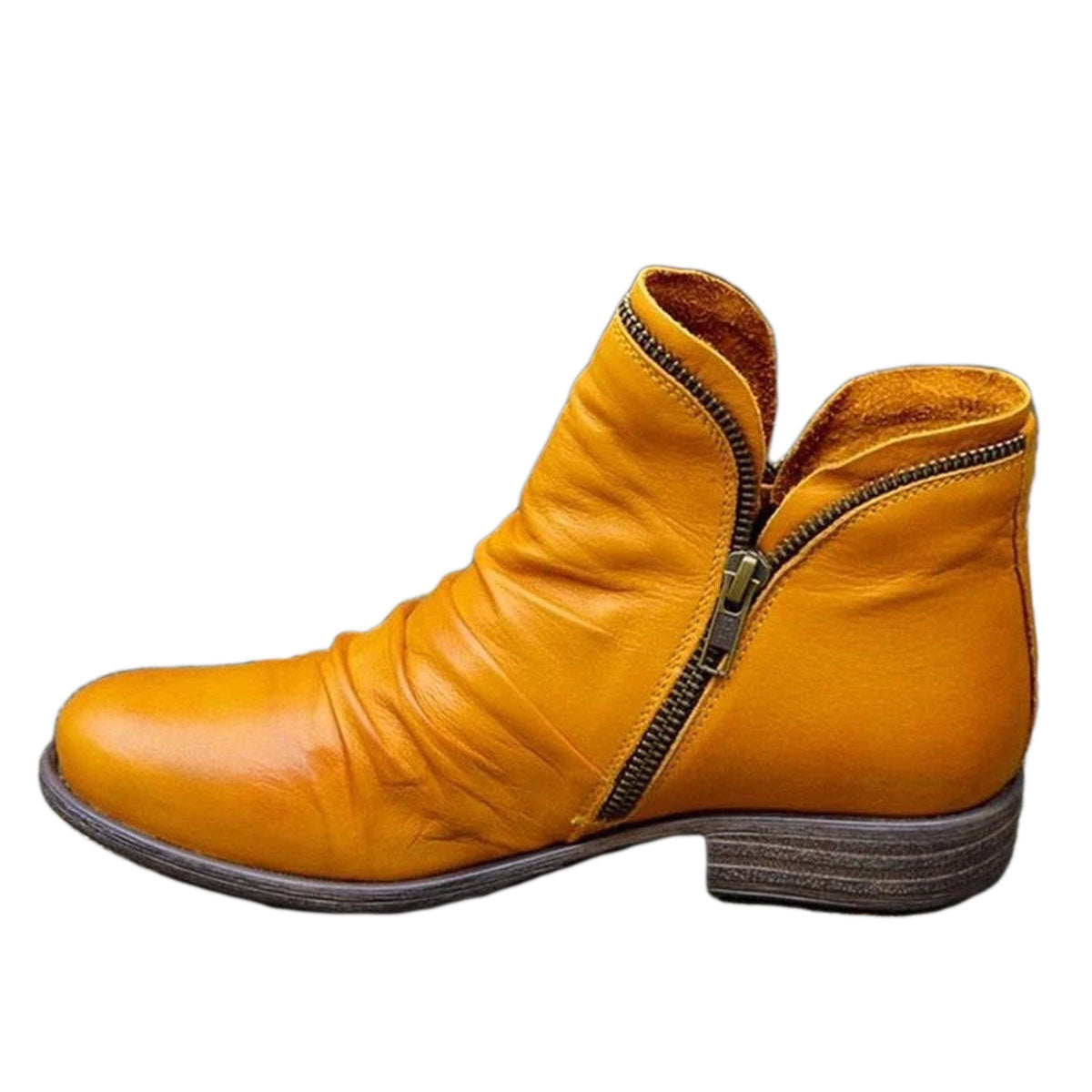 Dámske čižmy so zipsom - Rene