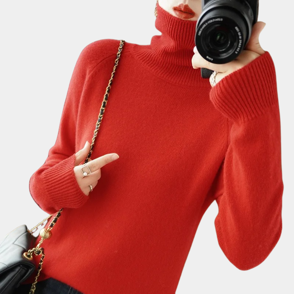 Gesine - Mäkký pletený sveter pre ženy