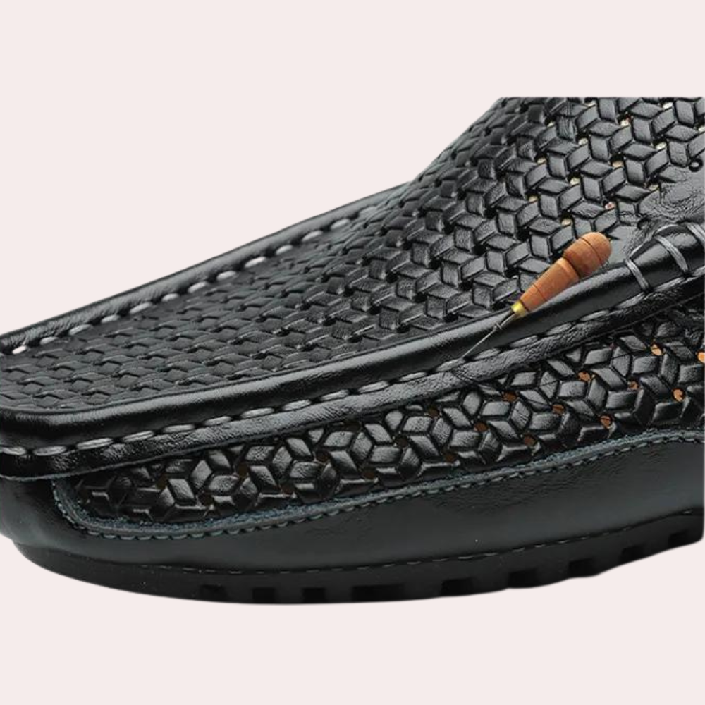 Eugen - Priedušné luxusné papuče pre mužov