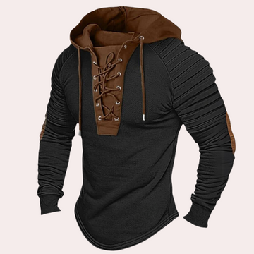 Jerico - Warmer Herrenpullover mit Kapuze