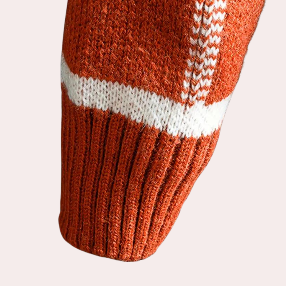 Marinos - Módny károvaný sveter pre mužov